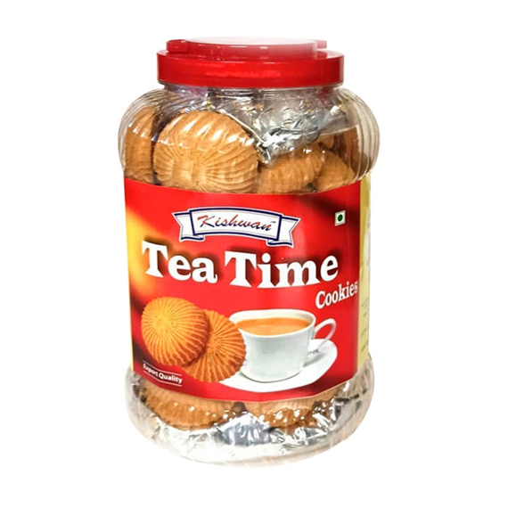 Kishwan Tea Time Cookies Jar- Kishan Tea Time Biscuit- Kishwan Teezeit Keksdose